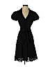 BCBGMAXAZRIA 100% Cotton Black Casual Dress Size 4 - photo 1