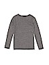 H&M Solid Gray Long Sleeve T-Shirt Size 6 - 8 - photo 2