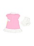 Ralph Lauren 100% Cotton Checkered-gingham Color Block Pink Dress 9-12 MO / 12 MO - photo 2