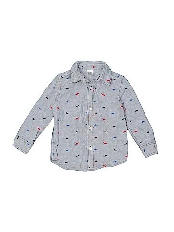 Carter's Long Sleeve Button-Down Shirt (view 1)