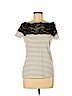 H&M Ivory Short Sleeve Top Size M - photo 1