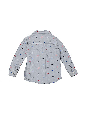 Carter's Long Sleeve Button-Down Shirt (view 2)