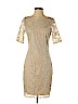 Laundry by Shelli Segal Tan Cocktail Dress Size 2 - photo 1