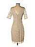 Laundry by Shelli Segal Tan Cocktail Dress Size 2 - photo 2