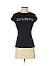 INC International Concepts Black Short Sleeve Top Size P (petite) - photo 1