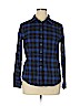 Brooks Brothers 100% Cotton Blue Long Sleeve Button-Down Shirt Size 14 - photo 1
