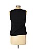 Talbots 100% Cotton Black Sleeveless Top Size 10 (petite) - photo 2