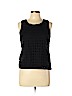 Talbots 100% Cotton Black Sleeveless Top Size 10 (petite) - photo 1