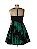 Scarlet 100% Polyester Green Cocktail Dress Size 10 (petite) - photo 2