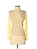 Escada Gold Long Sleeve Top Size S - photo 1