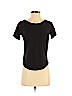 Topshop Black Short Sleeve T-Shirt Size 2 - photo 1