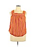 Universal Thread 100% Cotton Orange Sleeveless Blouse Size XL - photo 1