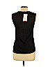 Zara 100% Viscose Black Sleeveless Top Size L - photo 2