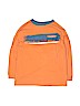 Old Navy 100% Cotton Graphic Orange Long Sleeve T-Shirt Size M (kids) - photo 1