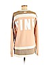 Victoria's Secret Pink 100% Cotton Tan Pullover Sweater Size M - photo 2