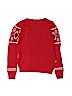 PINK Republic (Heart) 100% Cotton Red Pullover Sweater Size 7 - 8 - photo 2