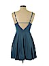 Forever 21 Blue Casual Dress Size L - photo 2