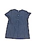 7 For All Mankind 100% Cotton Blue Dress Size 3-6 mo - photo 2