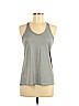 Nike 100% Polyester Gray Active Tank Size M - photo 1