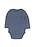 Baby Gap 100% Cotton Blue Long Sleeve Onesie Size 3-6 mo - photo 1
