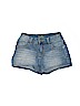 Justice Blue Denim Shorts Size 8 - photo 1