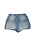 Justice Blue Denim Shorts Size 8 - photo 2