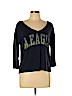 American Eagle Outfitters Blue 3/4 Sleeve T-Shirt Size L - photo 1