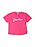 Majestic 100% Cotton Pink Short Sleeve T-Shirt Size 4 - photo 1
