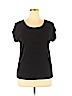Vintage Suzie Black Short Sleeve Top Size XL - photo 1