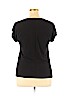 Vintage Suzie Black Short Sleeve Top Size XL - photo 2