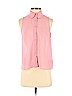 Forever 21 100% Polyester Pink Sleeveless Blouse Size S - photo 1