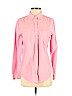Old Navy 100% Cotton Pink Long Sleeve Button-Down Shirt Size S (petite) - photo 1