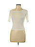Frenchi White 3/4 Sleeve T-Shirt Size L - photo 1