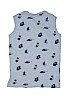 Hanna Andersson 100% Cotton Tropical Blue Tank Top Size 140 cm / US 10 - photo 2