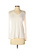 Club Monaco 100% Viscose White Long Sleeve Top Size XS - photo 1