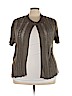 Assorted Brands 100% Cotton Brown Cardigan Size 3X - photo 1