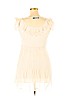 Pussycat London 100% Polyester Ivory Casual Dress Size 14 - photo 2