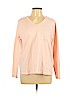 Lands' End 100% Cotton Pink Pullover Sweater Size XL - photo 1