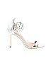 True Decadence Silver Heels Size 7 - photo 1