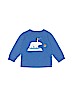 Gymboree 100% Cotton Blue Long Sleeve T-Shirt Size 18-24 mo - photo 1