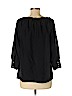 Juicy Couture 100% Polyester Black Short Sleeve Blouse Size 6 - photo 2