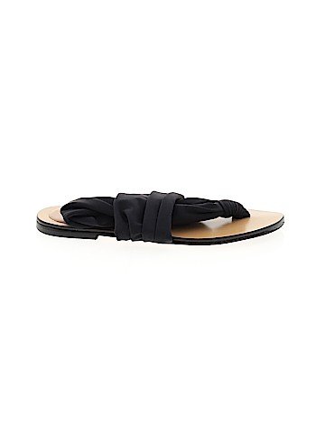 All Black Sandals (view 1)