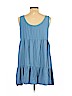 Justify 100% Rayon Blue Casual Dress Size XL - photo 2