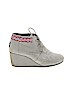 TOMS Gray Ankle Boots Size 8 (wide) - photo 1