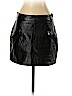Zara 100% Lambskin Black Leather Skirt Size S - photo 1