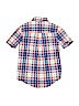 The Children's Place 100% Cotton Blue Short Sleeve Button-Down Shirt Size 7 - 8 - photo 2