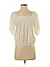 American Eagle Outfitters Ivory 3/4 Sleeve Blouse Size S - photo 1
