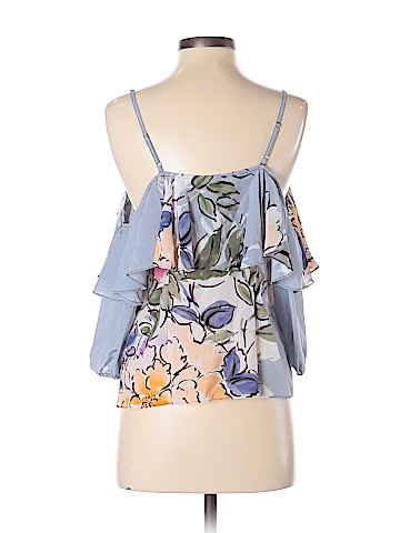 Tracy Reese Long Sleeve Silk Top (view 2)