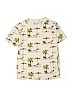 Tailor Vintage 100% Cotton Ivory Short Sleeve T-Shirt Size 12 - photo 1