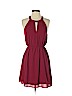 Monteau 100% Polyester Burgundy Casual Dress Size S - photo 1